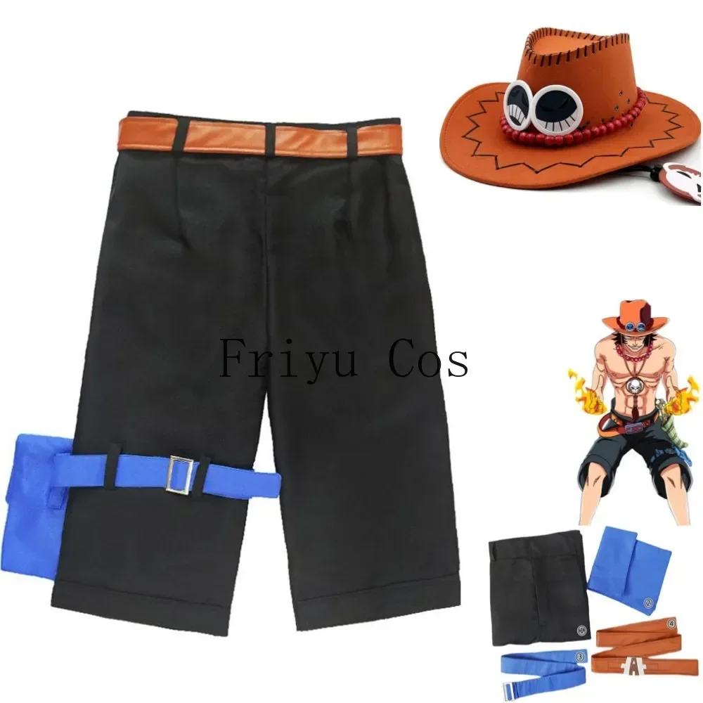 Men Accessories Style - Anime Portgas·D· Ace Cosplay Costume Whitebeard