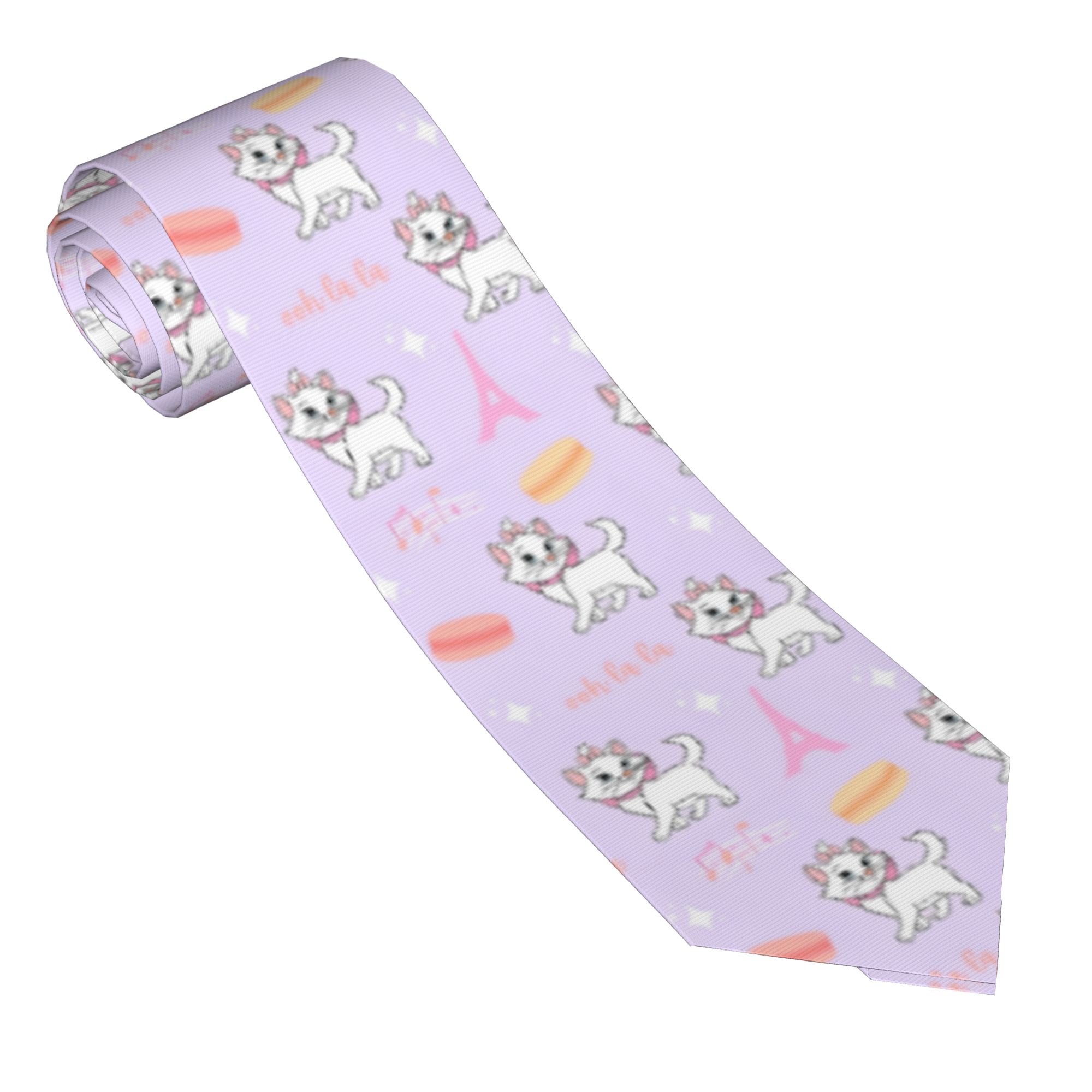 Men'S Accessories Paris - Necktie Aristocats Maries Cats Unisex Skinny