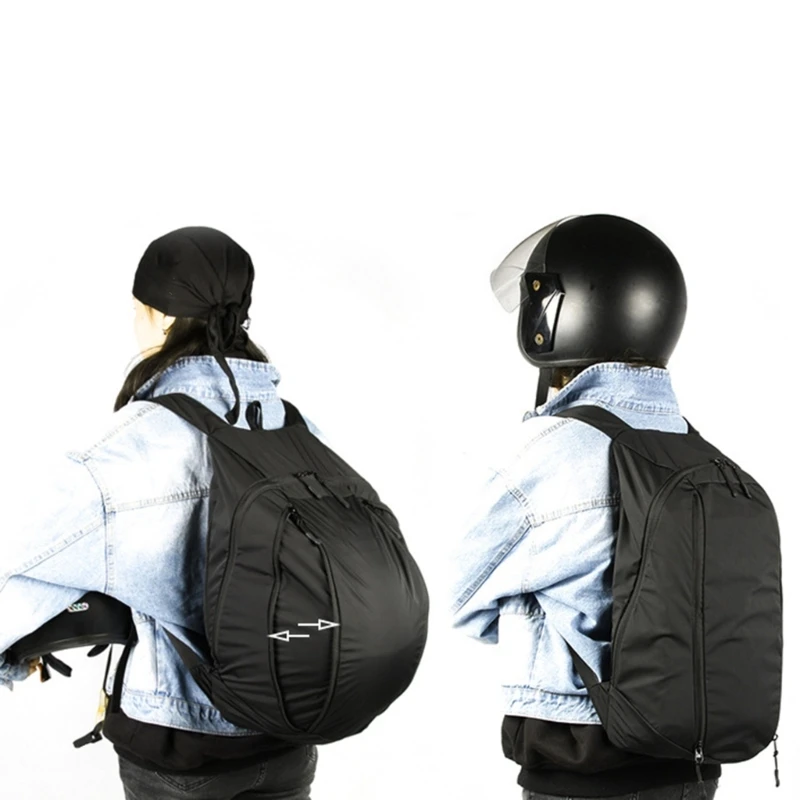 Men'S Accessories Travel Bag - Motorcycle Backpack,Waterproof Helmets Backpack for Man,Motorcycle