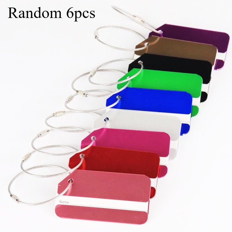 Men'S Accessories Travel Bag - 6pcs Aluminium Alloy Travel Accessories Luggage