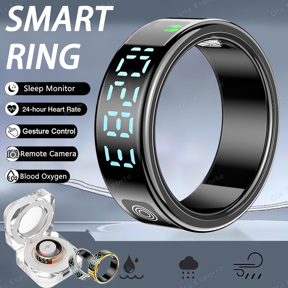 SR08 Smart Ring with Charging  - Men'S Accessories Display recension och pris