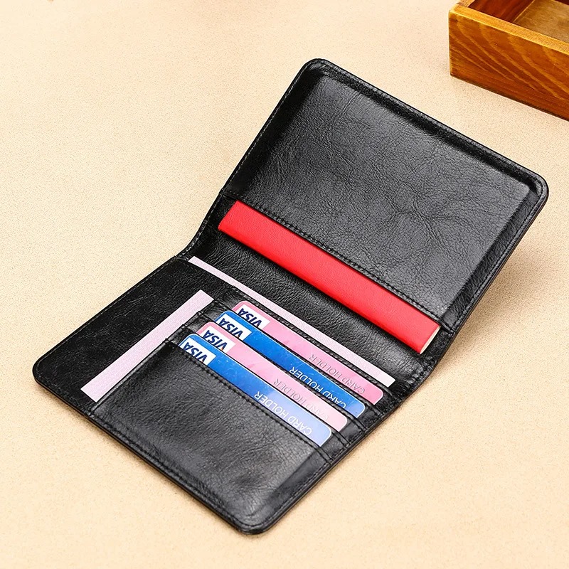 Unisex Genuine Leather Passpor - Men'S Accessories On Sale recension och pris