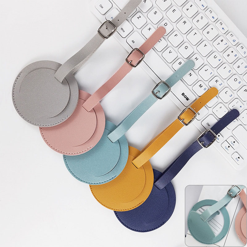 1PCS Lovely Round Luggage Tags - Men'S Accessories Travel Bag recension och pris