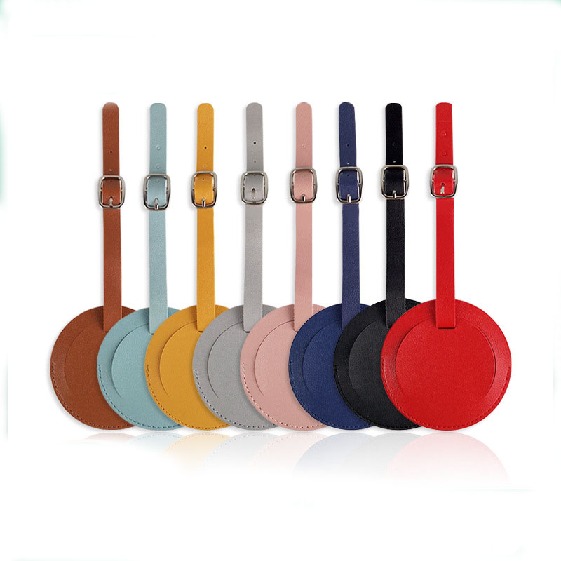 1PCS Lovely Round Luggage Tags - Men'S Accessories Travel Bag recension och pris