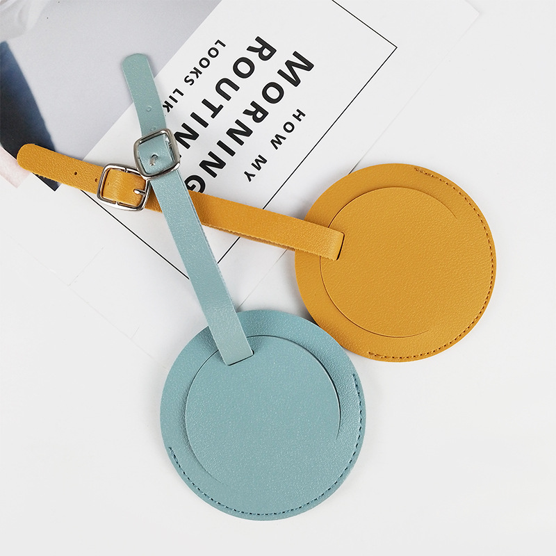 1PCS Lovely Round Luggage Tags - Men'S Accessories Travel Bag recension och pris