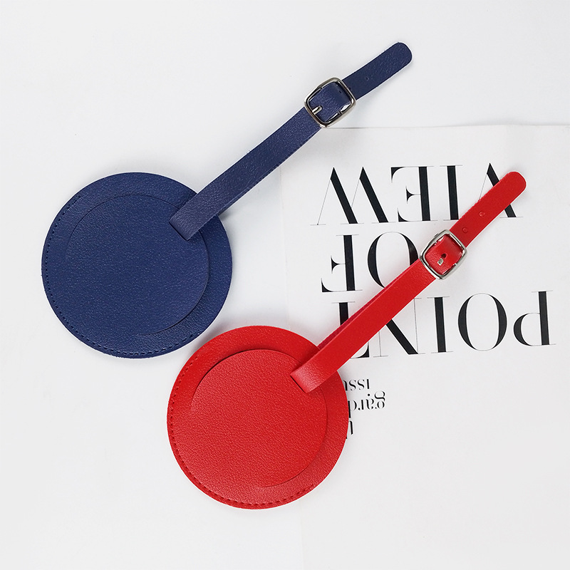 1PCS Lovely Round Luggage Tags - Men'S Accessories Travel Bag recension och pris