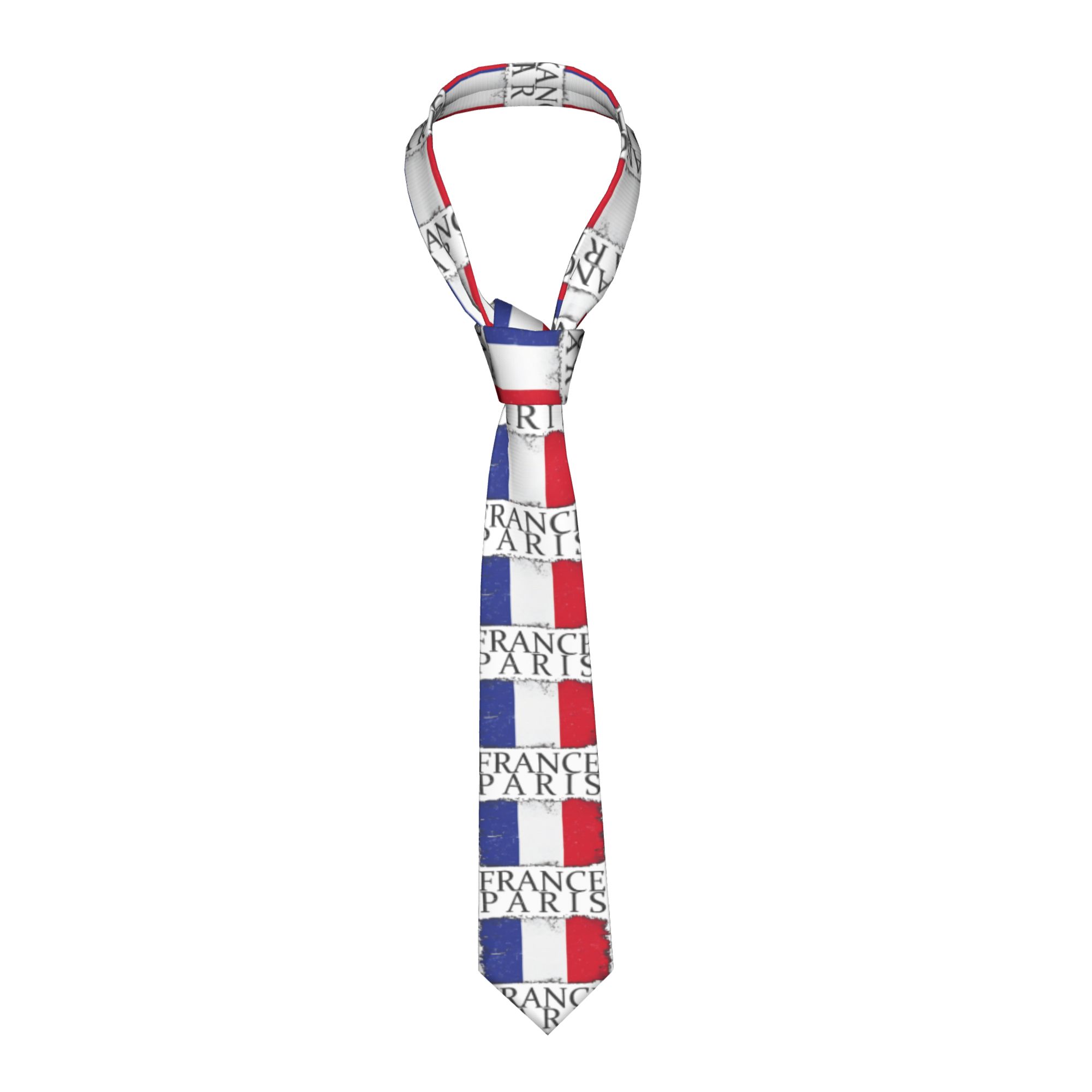 Men's Tie France Flag Capital  - Men'S Accessories Paris recension och pris