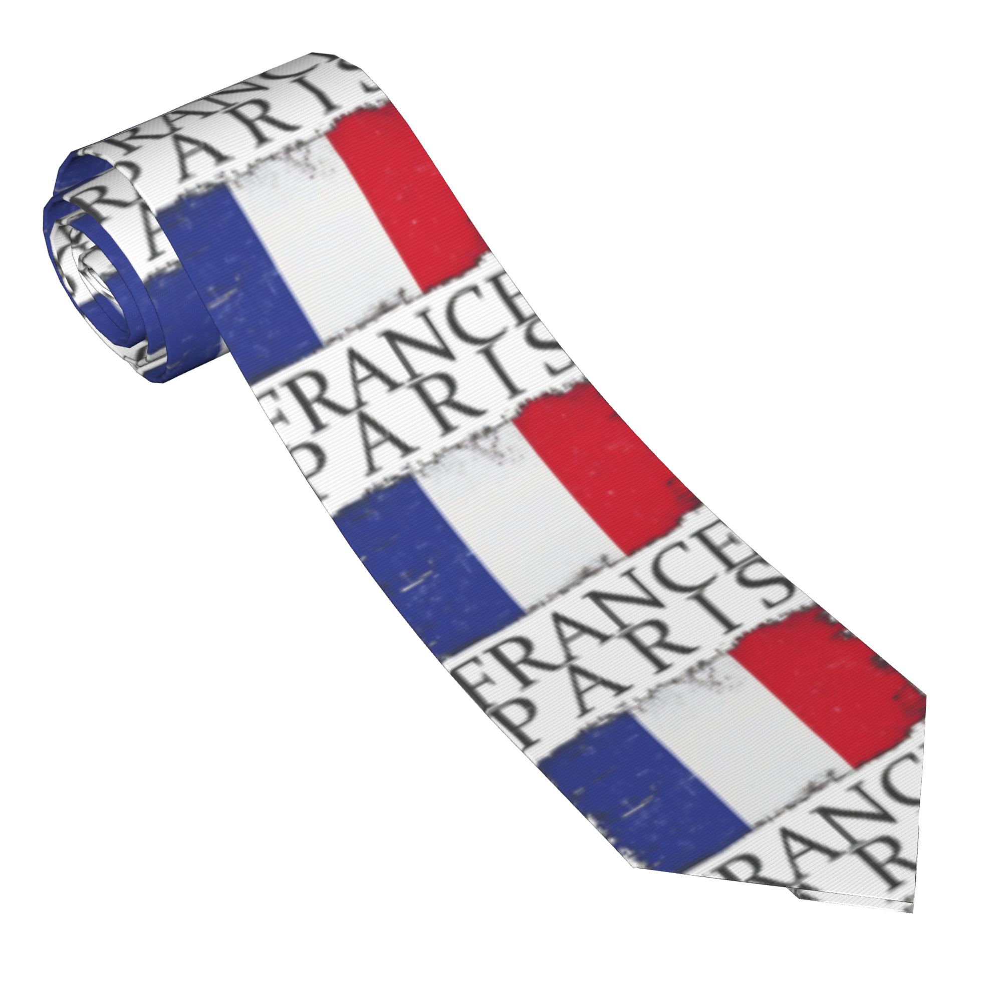 Men's Tie France Flag Capital  - Men'S Accessories Paris recension och pris