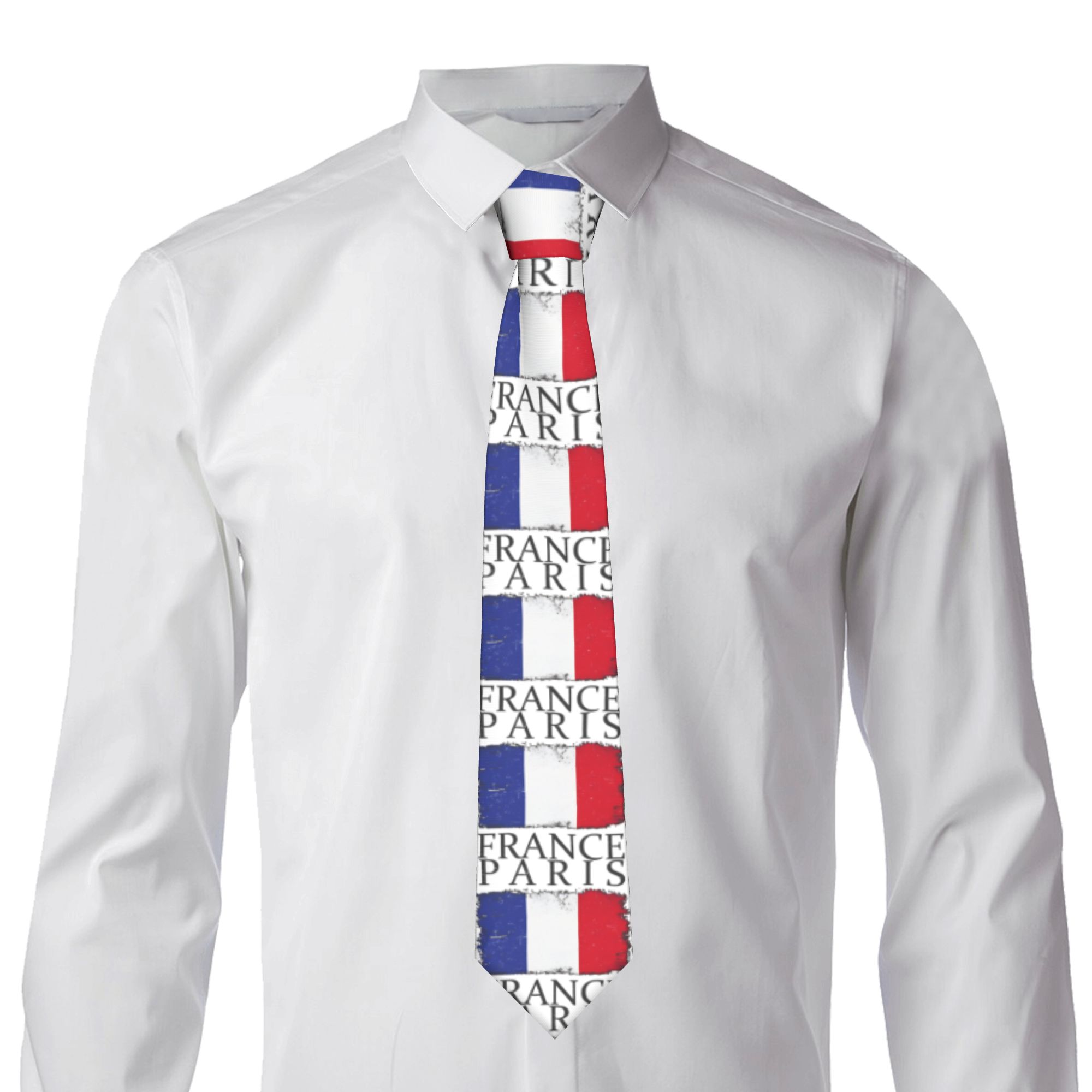 Men's Tie France Flag Capital  - Men'S Accessories Paris recension och pris