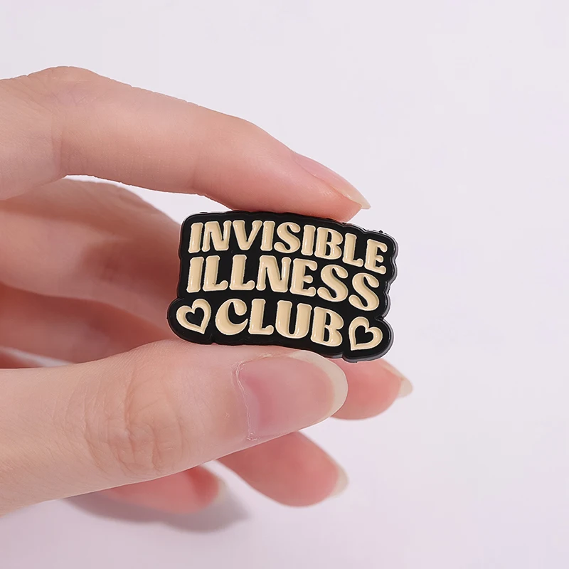 Quote Anxiety Brooch Enamel Pi - Men'S Accessories Quotes recension och pris