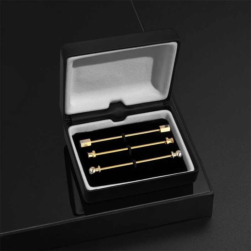 3 PCS Set Lapel Pins For Men S - Cufflink Box Set recension och pris