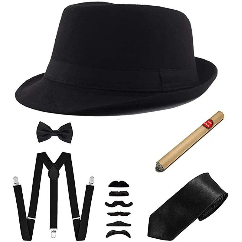 Halloween 20S Cosplay Costumes - Men'S Accessories In The 1920S recension och pris