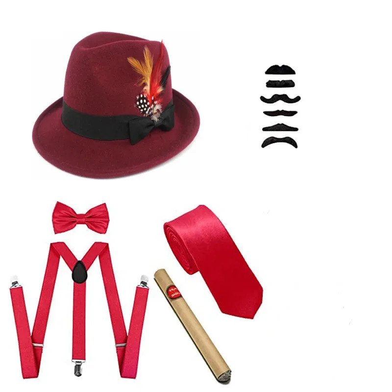 Halloween 20S Cosplay Costumes - Men'S Accessories In The 1920S recension och pris
