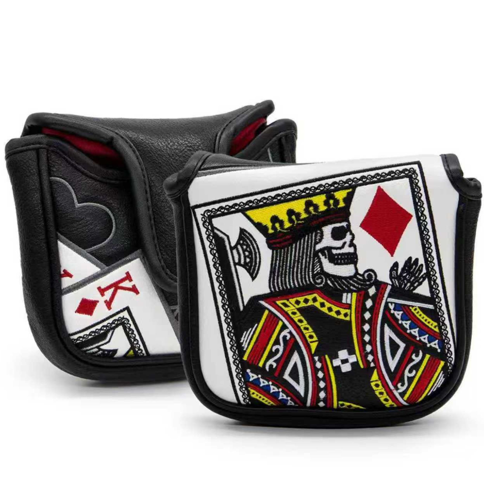 King Of Hearts Embroidered Mal - Men Accessories Style recension och pris