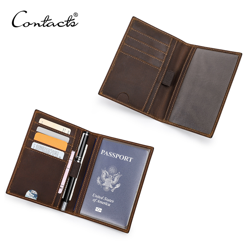 CONTACT'S Passport Holder Men  - Men'S Accessories On Sale recension och pris