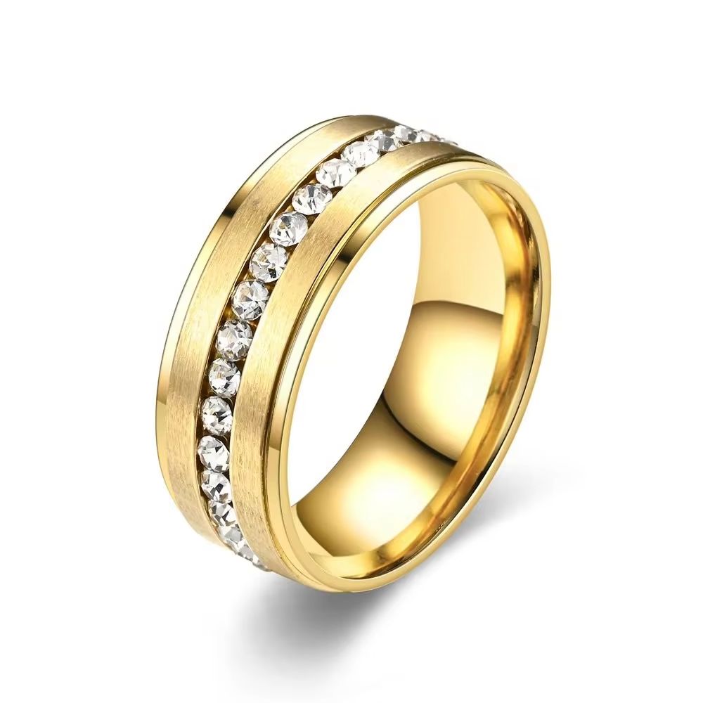 Stainless Steel Diamond Rings  - Men'S Accessories Gift Ideas recension och pris