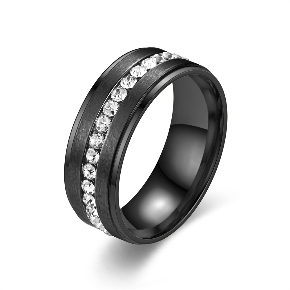 Stainless Steel Diamond Rings  - Men'S Accessories Gift Ideas recension och pris