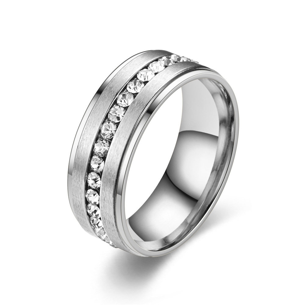 Stainless Steel Diamond Rings  - Men'S Accessories Gift Ideas recension och pris