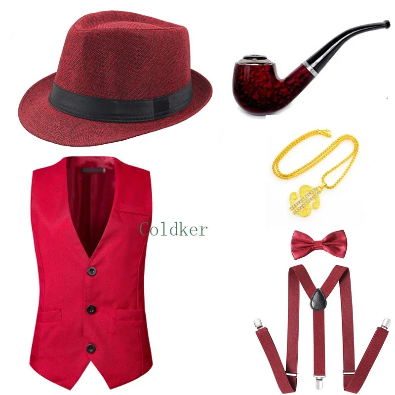2026 1920S Mens Gatsby Gangste - Men'S Accessories In The 1920S recension och pris