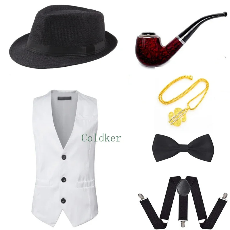 2026 1920S Mens Gatsby Gangste - Men'S Accessories In The 1920S recension och pris