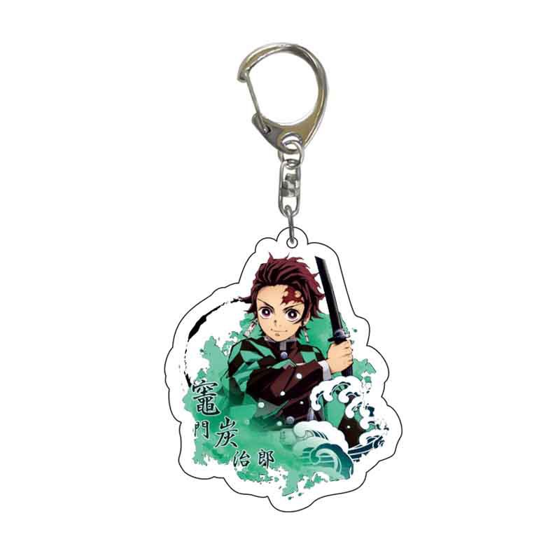 Demon Slayer Anime Acrylic Key - Men Keychain Accessories recension och pris