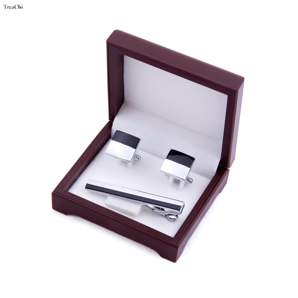 Luxury Tie Clip Cufflinks Stor - Cufflink Box Set recension och pris