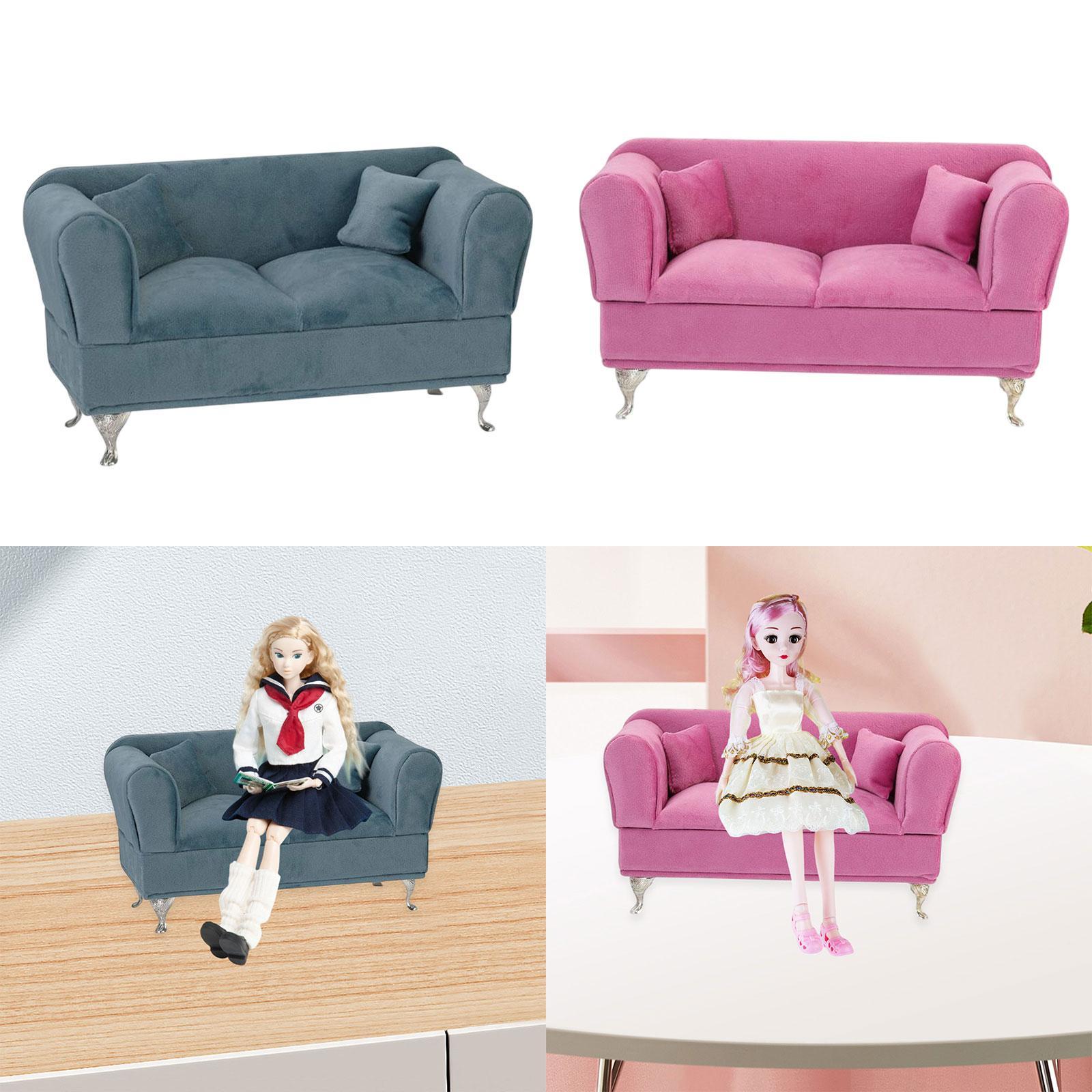 1:6 Dollhouse Sofa Couch Dustp - Cufflink Box Set recension och pris