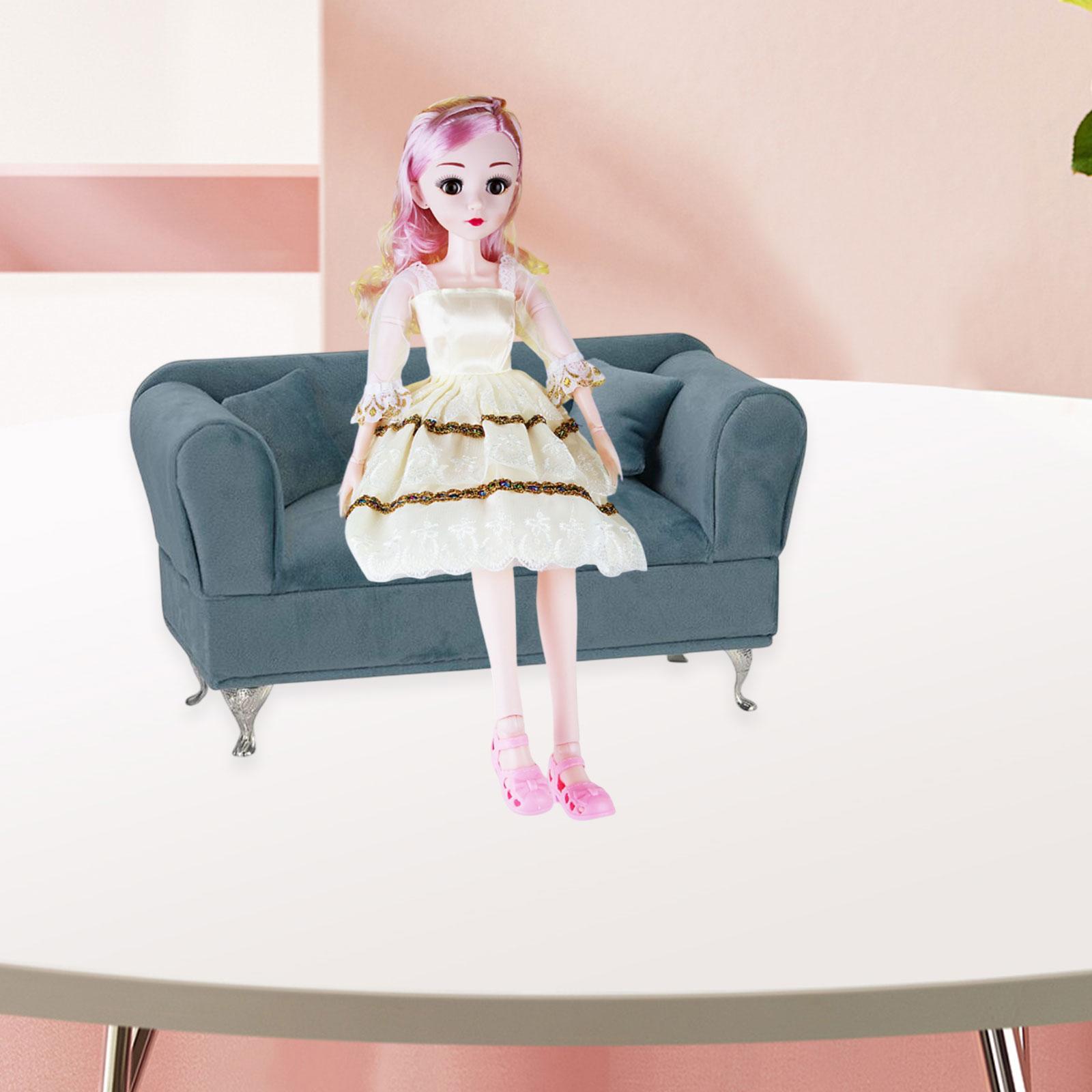 1:6 Dollhouse Sofa Couch Dustp - Cufflink Box Set recension och pris