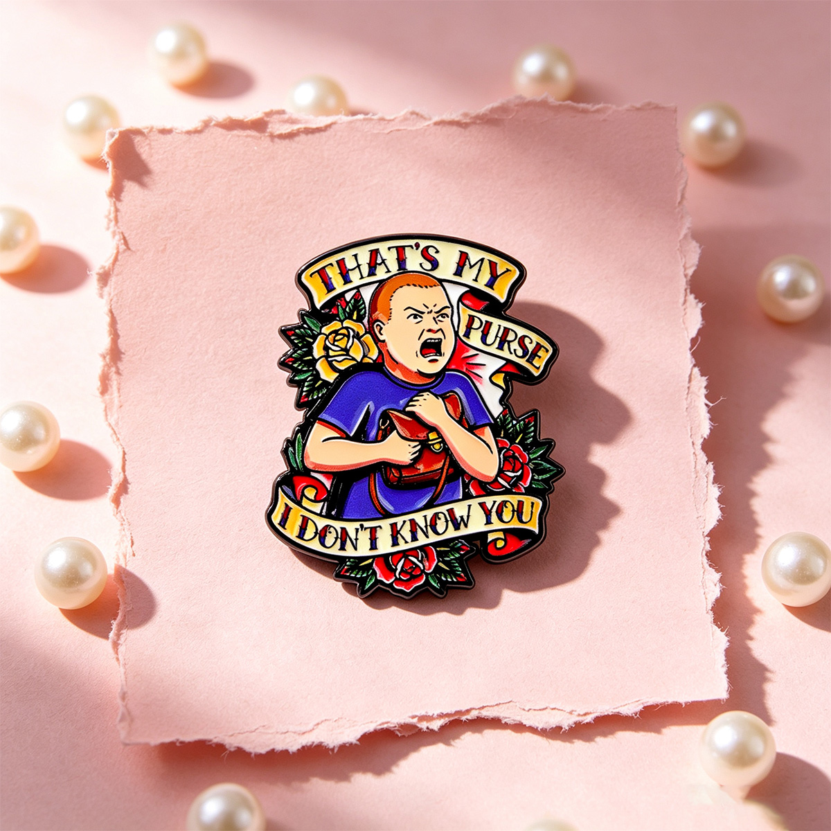 Funny Vintage Quote Enamel Pin - Men'S Accessories Quotes recension och pris