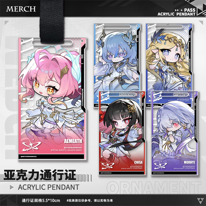 Game Wuthering Waves Aemeath T - Men Keychain Accessories recension och pris