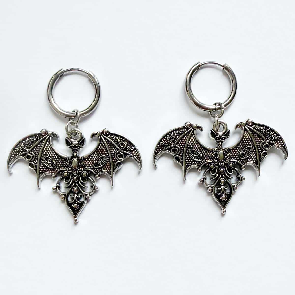 Vampire bat earrings,Gothic je - Men'S Vampire Accessories recension och pris