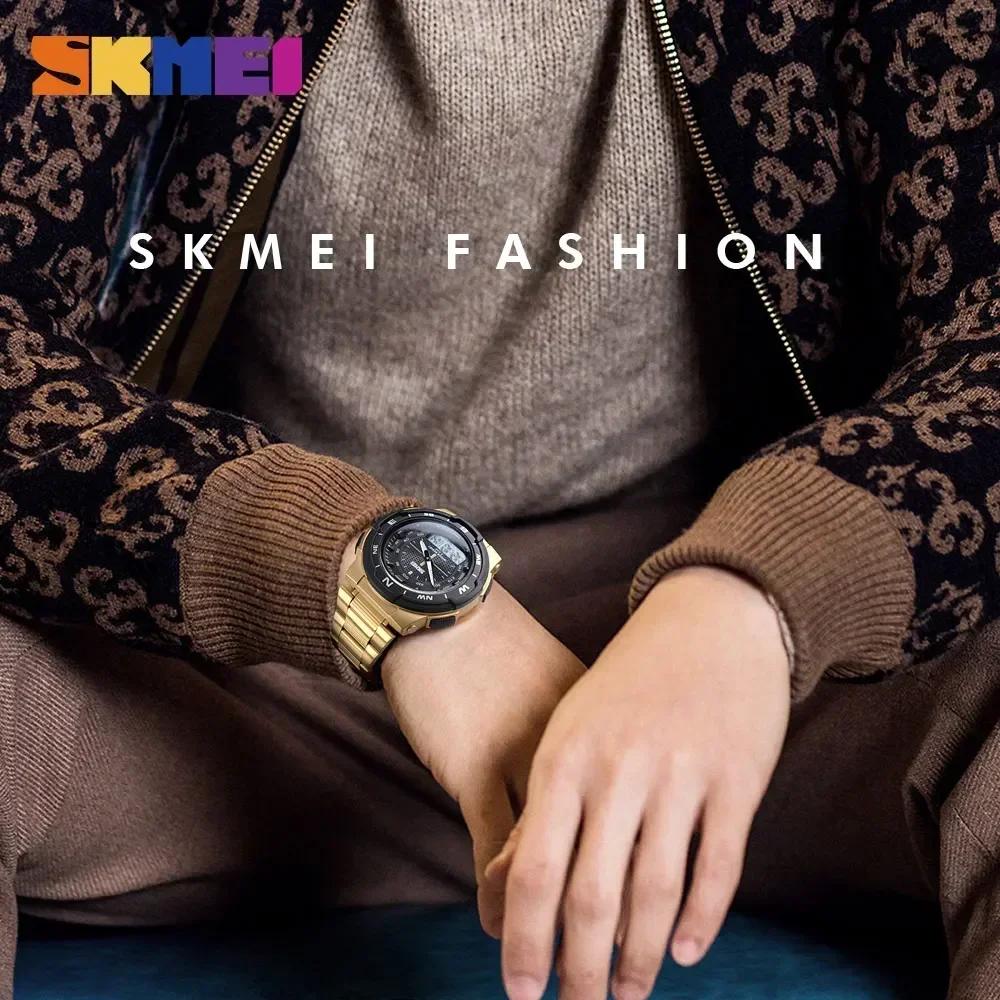 SKMEI 1370 Luxury Full Steel B - Men'S Accessories Display recension och pris