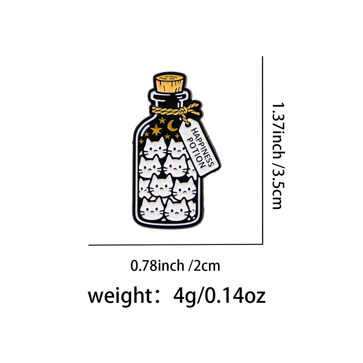 Funny Enamel Pin Cute Animal B - Men'S Accessories Quotes recension och pris