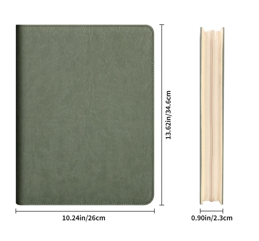 New A4 Zippered Padfolio Folde - Men Accessories Box recension och pris