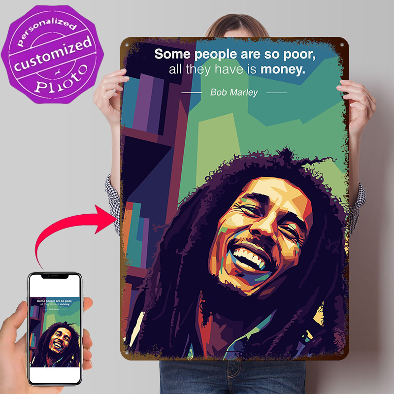 Bob Marley Quote Pop Art 3D Pr - Men'S Accessories Quotes recension och pris