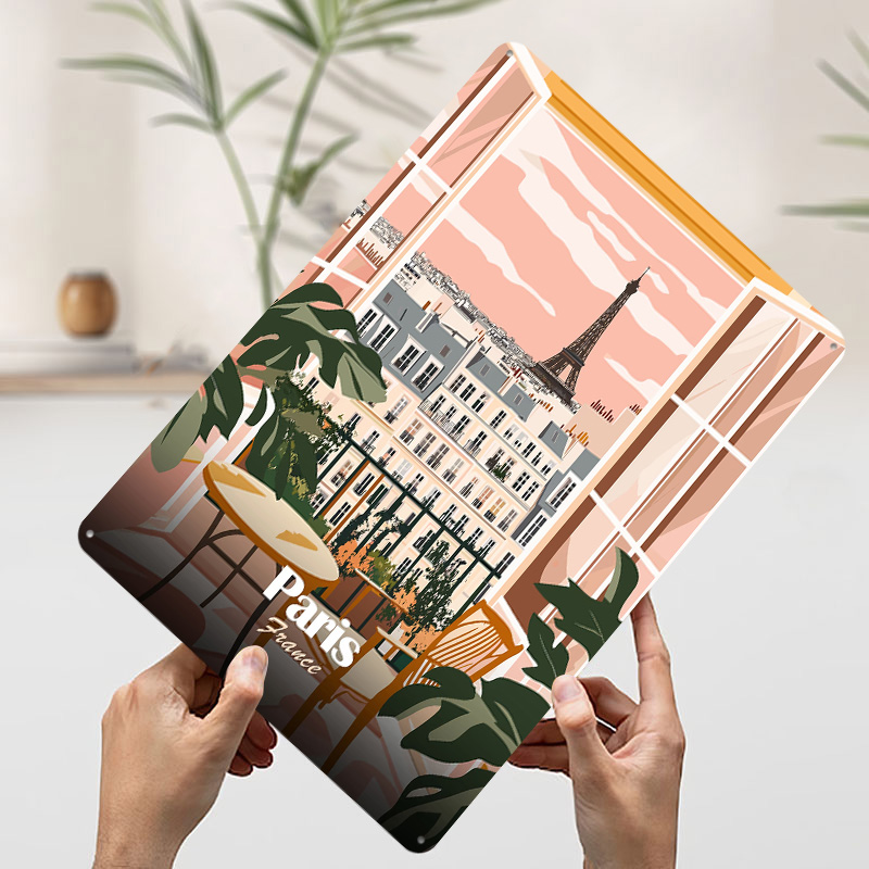 Paris Balcony View Metal Poste - Men'S Accessories Paris recension och pris