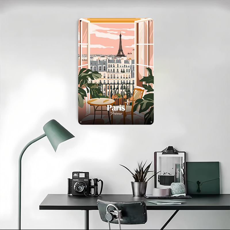 Paris Balcony View Metal Poste - Men'S Accessories Paris recension och pris