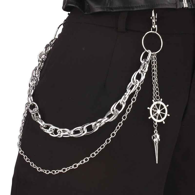 Double Layer Pant Chain With S - Men Accessories Chain recension och pris