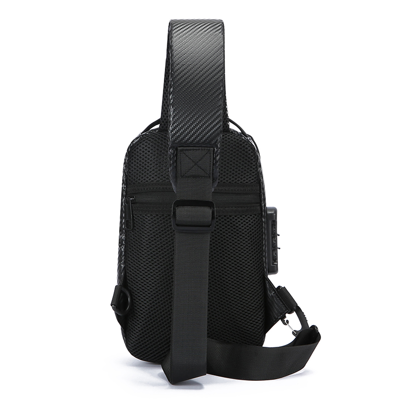 Men Sling Bag Security Lock Ca - Men Accessories Box recension och pris