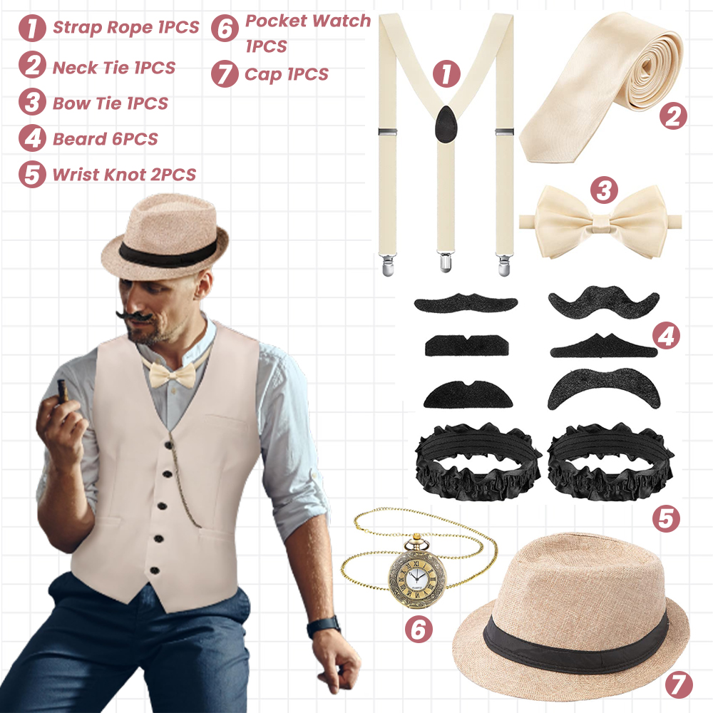 1920s Mens Costume Accessories - Men'S Accessories In The 1920S recension och pris