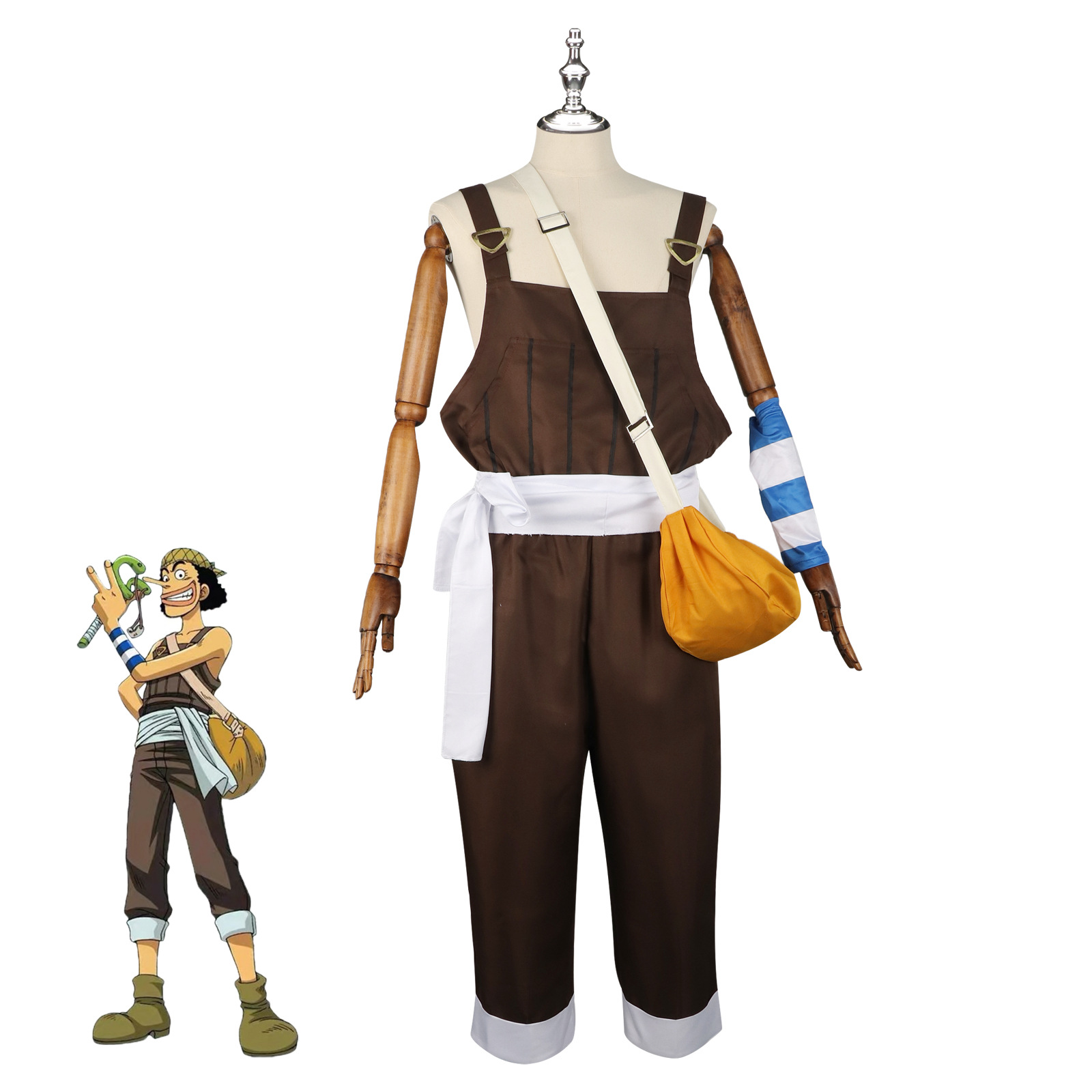 Anime UUsopp Cosplay Costume B - Men'S Accessories Japan recension och pris