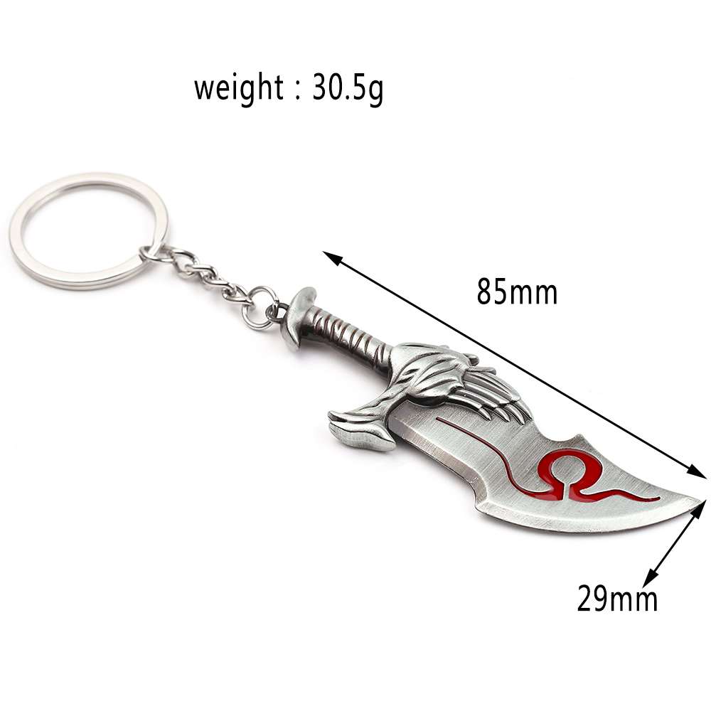 God of War 4 Kratos Sword Keyc - Men Accessories Chain recension och pris