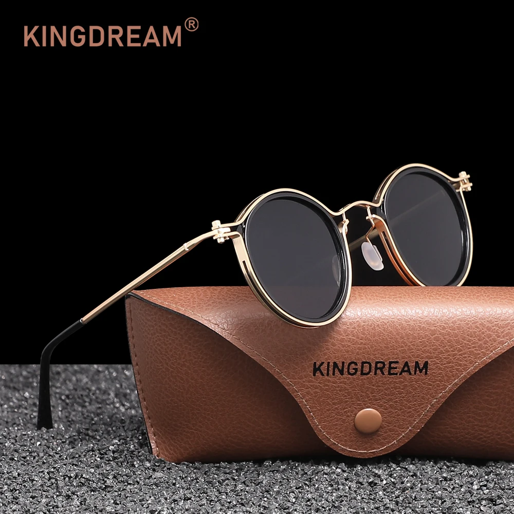 KINGDREAM Small Round Frame Cl - Men'S Vacation Accessories recension och pris