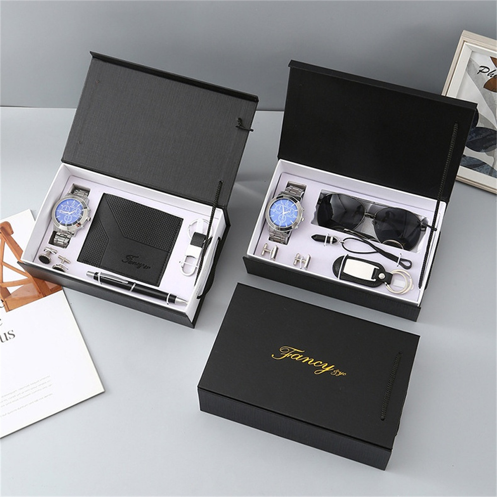 New Watch Men's Gift Set with  - Cufflink Box Set recension och pris