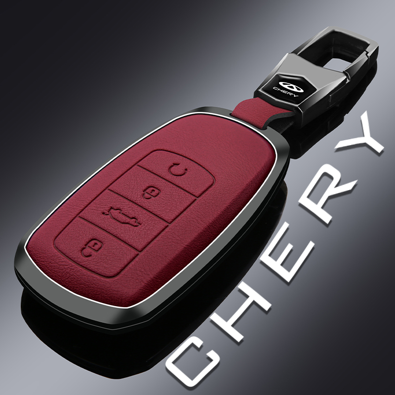 Zinc Alloy Car Key Case Cover  - Men Keychain Accessories recension och pris