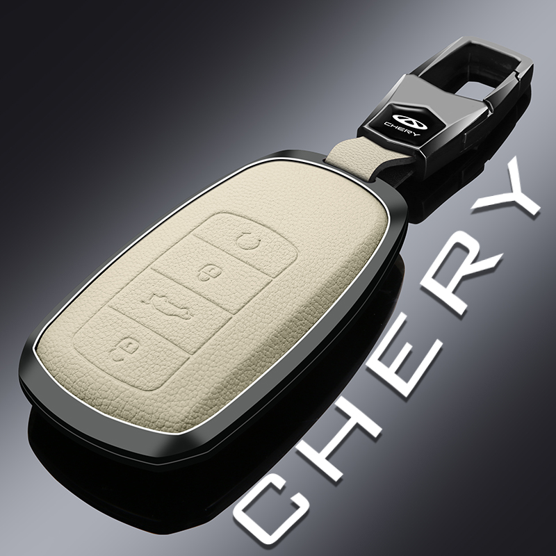 Zinc Alloy Car Key Case Cover  - Men Keychain Accessories recension och pris