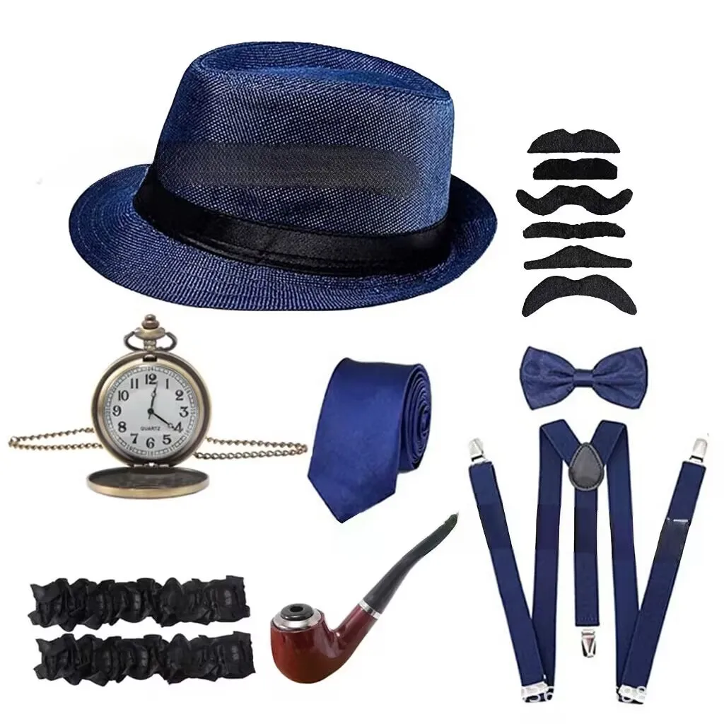 Men Party Props 1920S Theme Co - Men'S Accessories In The 1920S recension och pris