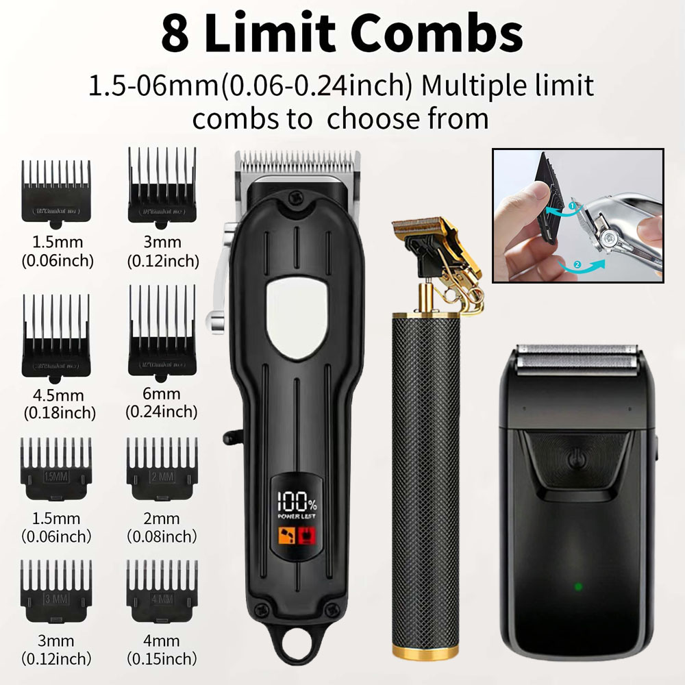 Professional Hair Clipper Set  - Men'S Accessories Display recension och pris