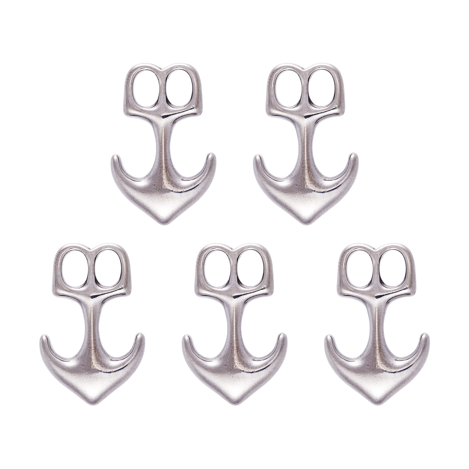 5pcs Anchor Hook Clasps 304 St - Men Accessories Style recension och pris