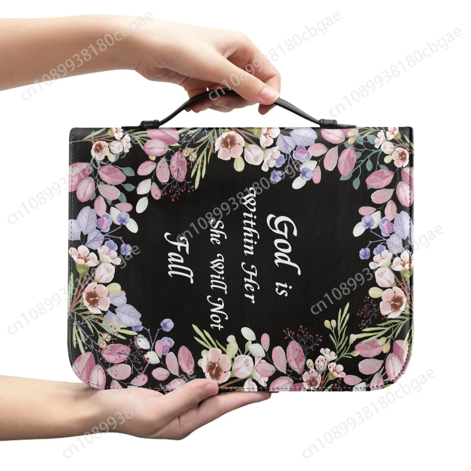 Flowers Verse Pattern Leather  - Men Accessories Box recension och pris